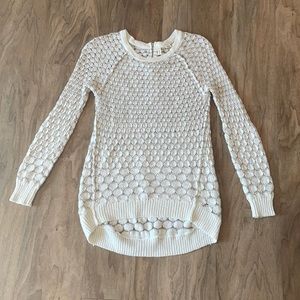Anthropologie Moth Crochet Sweater, Size XS